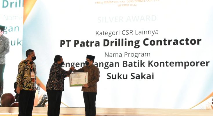 PDC Raih Penghargaan CSR Pengembangan Desa Berkelanjutan Awards Minergy News